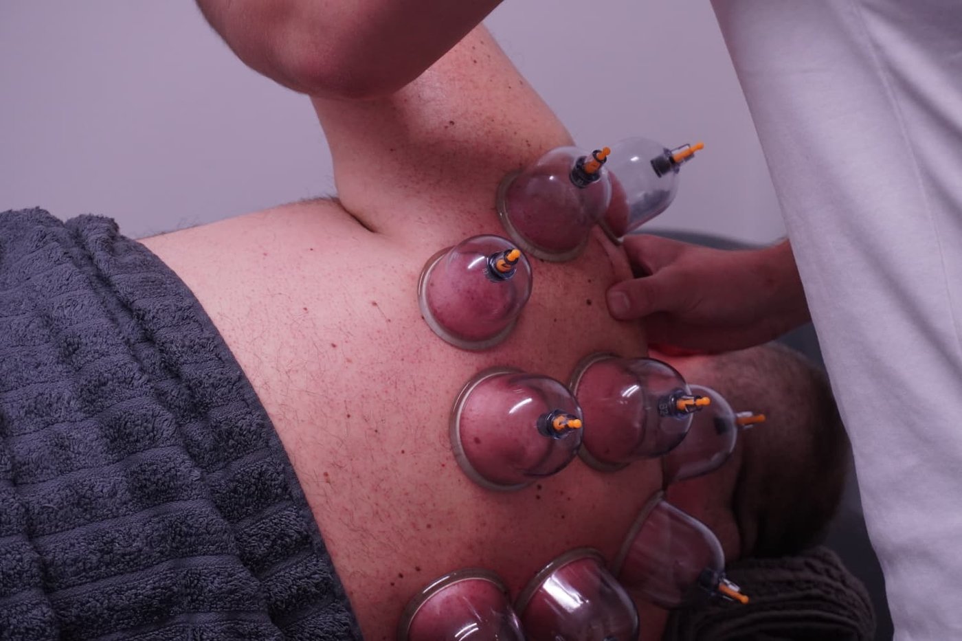 Soft tissue massage treatment at Muscle Relief Therapy Swansea